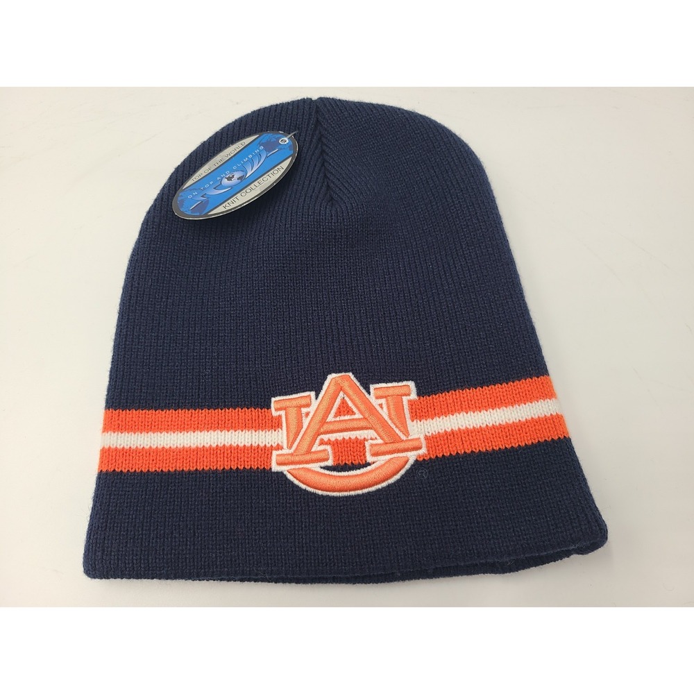 Auburn University Tigers Top of the World Beanie Winter Knit Hat Stocking Cap